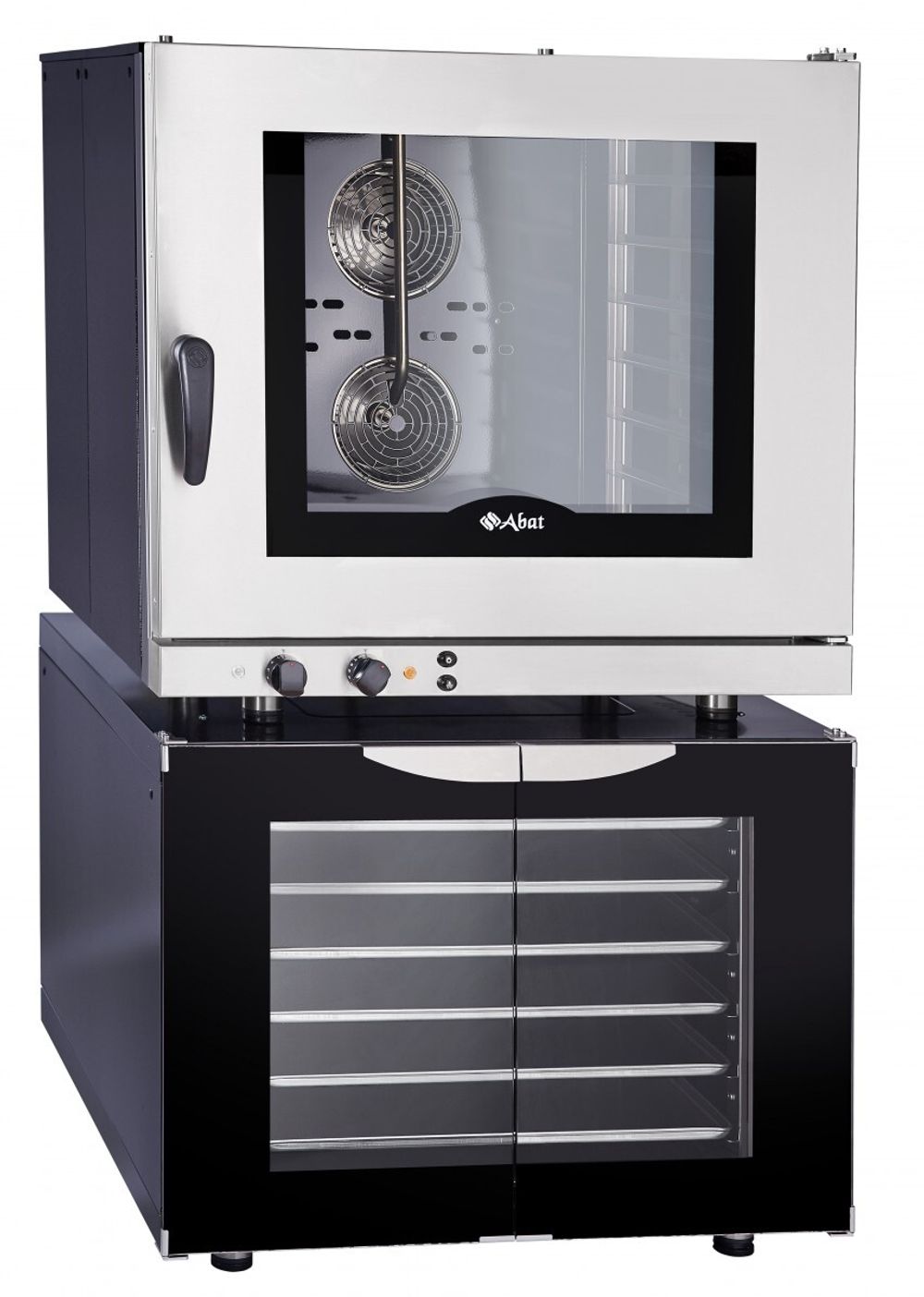 21000807855 Абат Шкаф расстоечный ШРТ-12Э (6 уровней 600х800 / каждый уровень 2х600х400 мм / под конвекц.печи КЭП-6, КЭП-10, камера-эмаль. без противней) корпус эмалир.