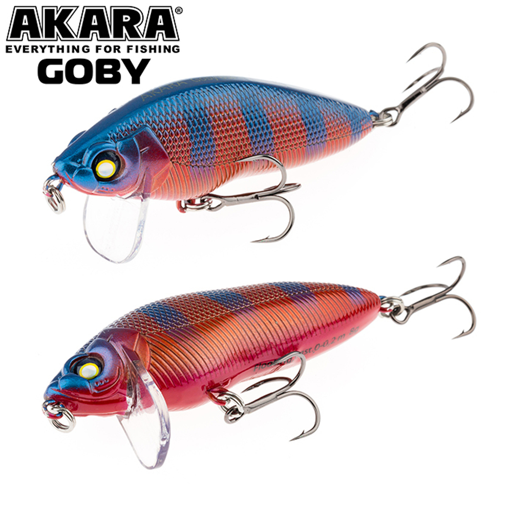 Воблер Akara Goby 65F 8 гр. (2/7 oz 2,6 in) A212