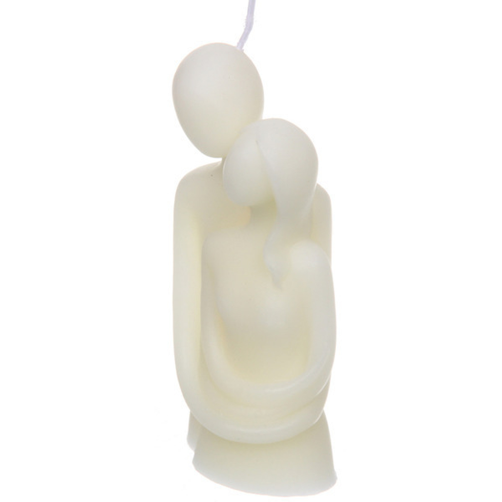 Свеча «Влюбленная пара» 5.7*11.5, Белый