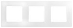 Рамка 3-м Etika бел. IEK 672503