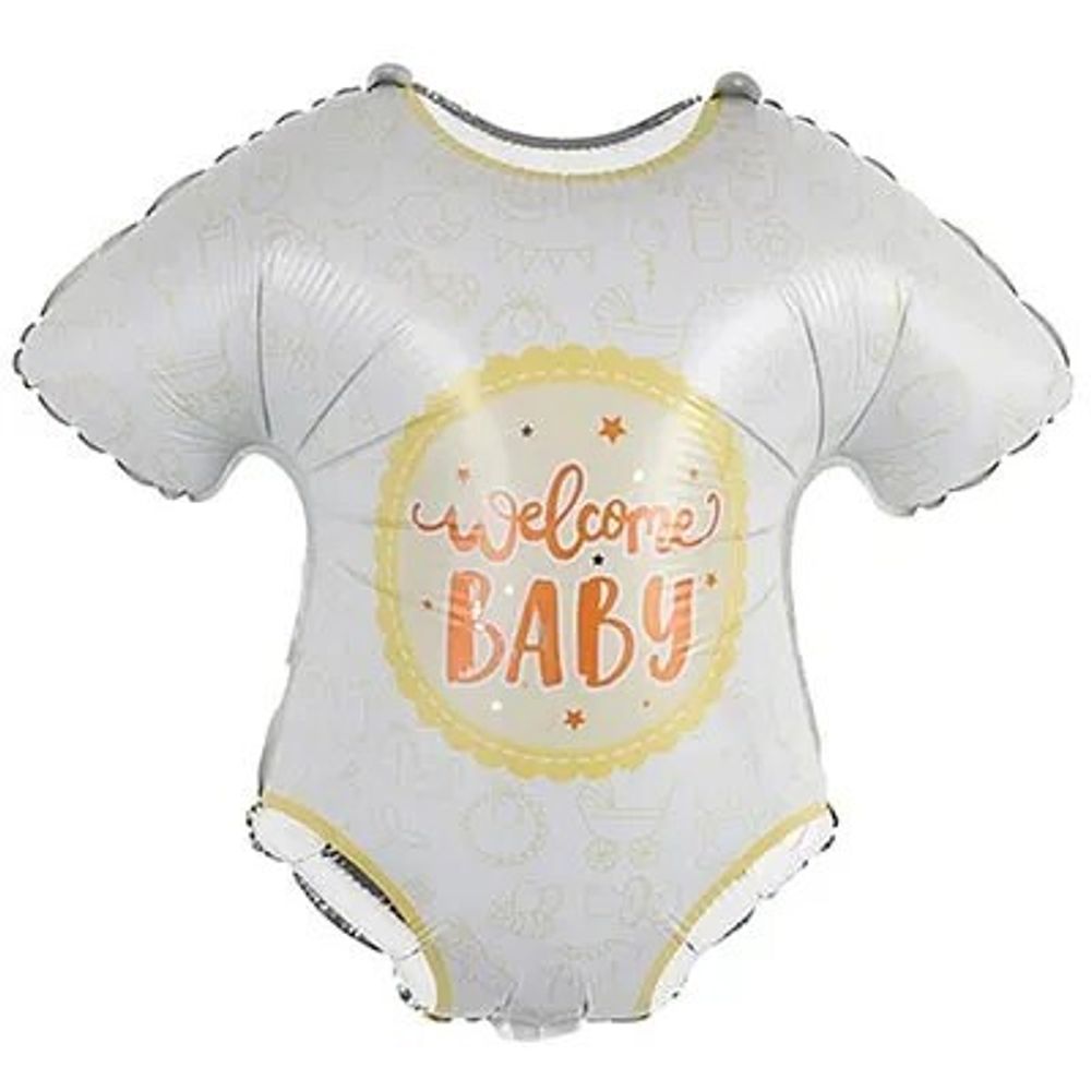 Фигура Боди welcome baby белый 23&quot; ВЗ