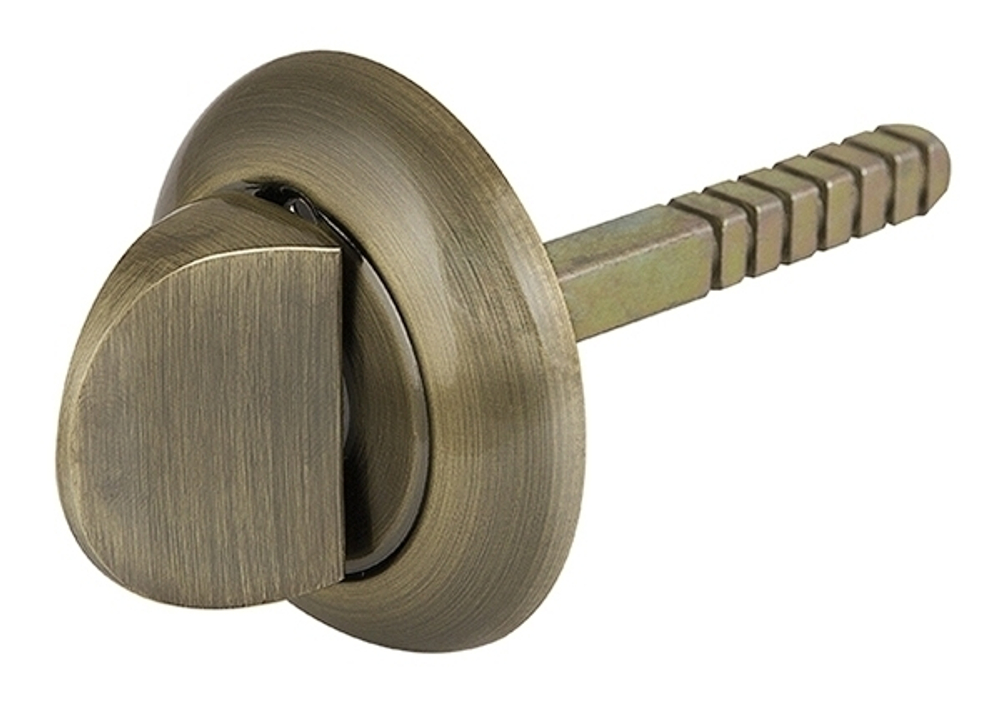 Завертка круг Фуаро HMR8x75 ABG, цвет бронза зеленая (гарантия - 12 месяцев)