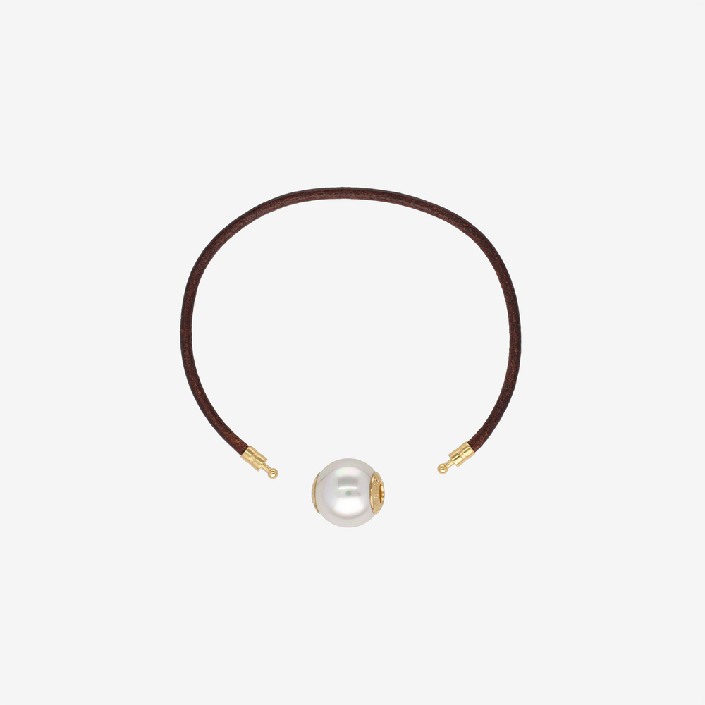 Подарочный комплект Majorica: ремешок и жемчужина для браслета Zindis