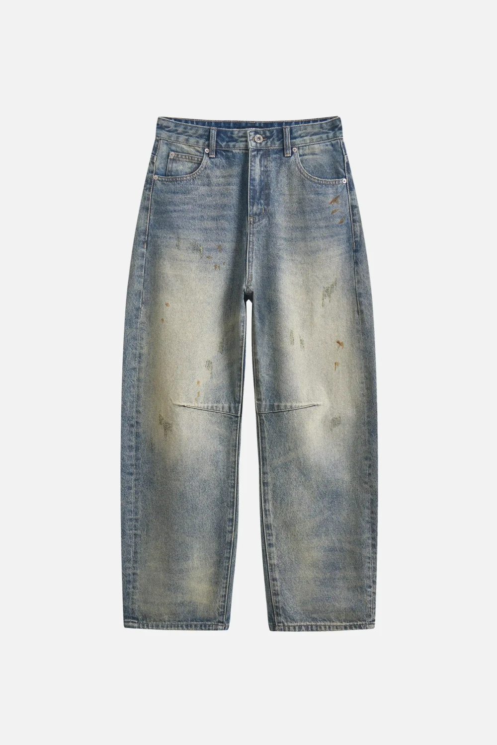 Джинсы Barrel с винтажным эффектом