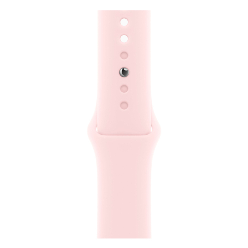 Apple Watch Series 9, 41 мм, корпус из алюминия розового цвета, спортивный ремешок нежно-розового цвета