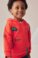 Толстовка с капюшоном и джоггеры в комплекте для мальчика Next N96-328, Красный, Темно-синий