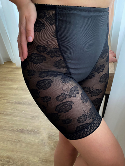 2956/B корректирующие панталоны "Черный ажур"