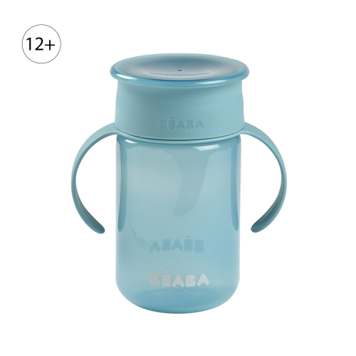 Детский поильник-непроливайка 360° BEABA, 340 мл голубой