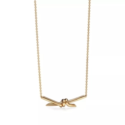 Подвеска из жёлтого золота, Tiffany 💠Knot. В наличии