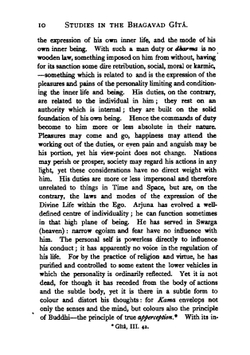 Studies in the Bhagavad Gîtâ. The Yoga of Discrimination | Bhagavan Das