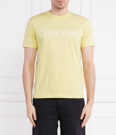 футболка front logo Calvin Klein - лимонный(K10K103078)