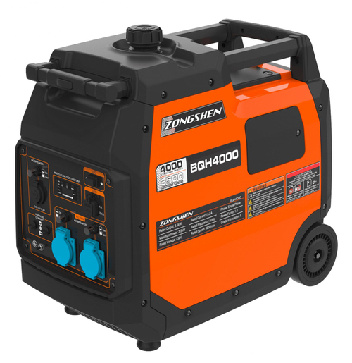 Генератор бензиновый инверторный Zongshen BQH 4000 E 1T90DFQ41