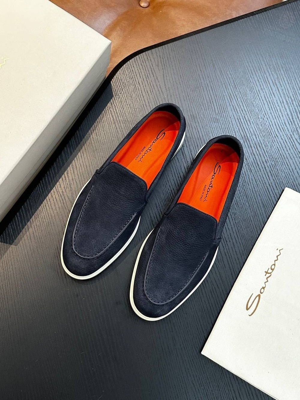 Лоферы Santoni