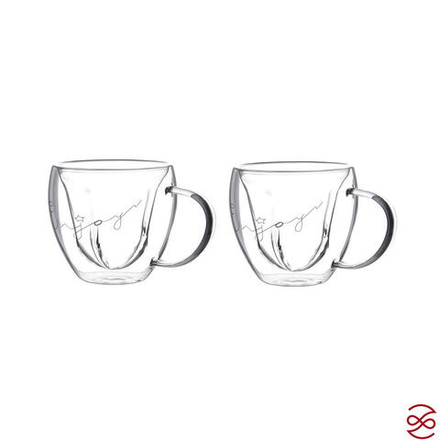 Набор кружек с двойным стеклом Repast Double wall Star 250 мл (2 шт)
