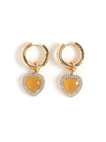 Серьги "Soul Yellow Matte" Gold