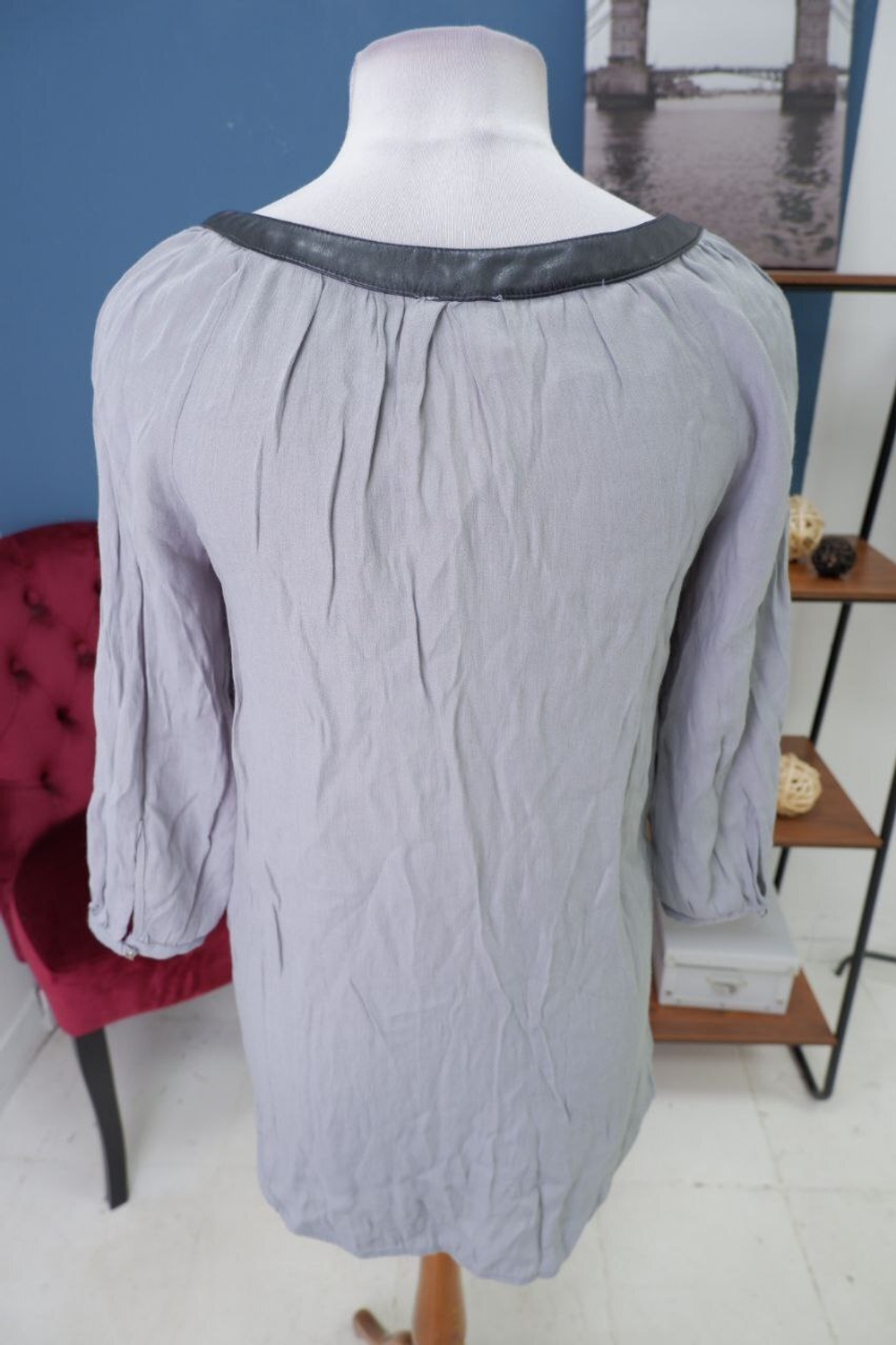 Блузка Grain de Malise интересная 42 размер