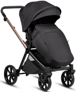 Детская коляска Tutis Mio 3 Plus Black Edition New 3 в 1 с автокреслом Beno Beige 1622292 Rose Gold