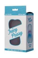 Мастурбатор реалистичный Juicy Pussy by TOYFA Crystal Wave, TPE, 13,5 см