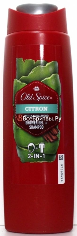 Old Spice гель для Душа Citron 250ml