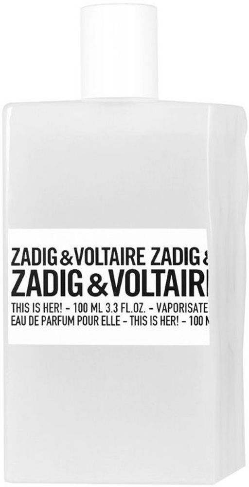 Zadig &amp; Voltaire This is Her Eau De Parfum - tester