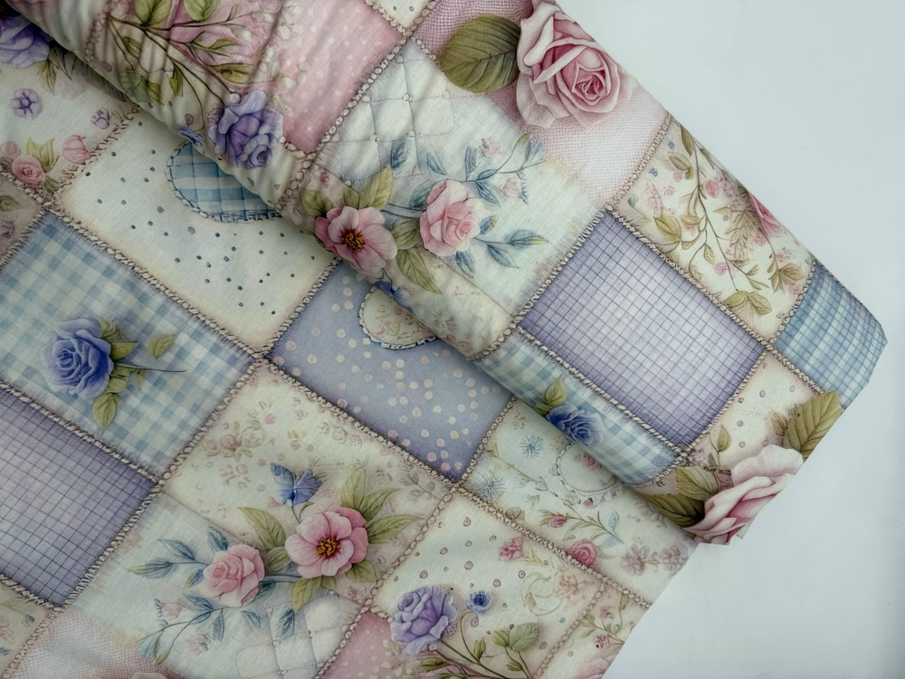 Ранфорс пэчворк сердечки