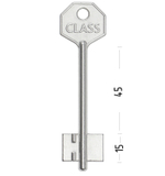 Заготовка сувальдного ключа 10668 KLS1D КЛАСС-1