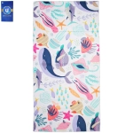 Полотенце пляжное 80*160 см «RESORT - Подводный мир», микрофибра, 200 гр/м2