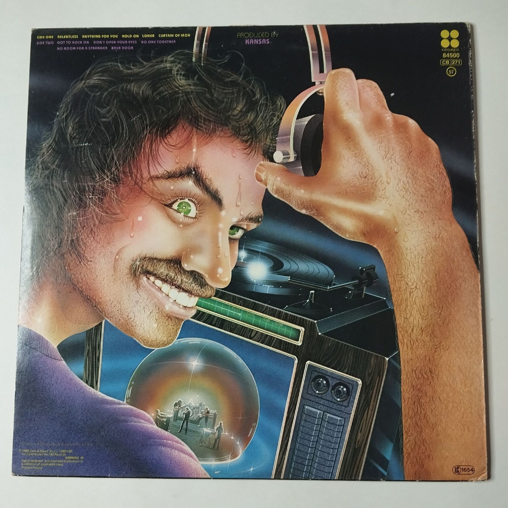 Винтажная виниловая пластинка LP Kansas Audio Visions (Holland 1980) Hold On