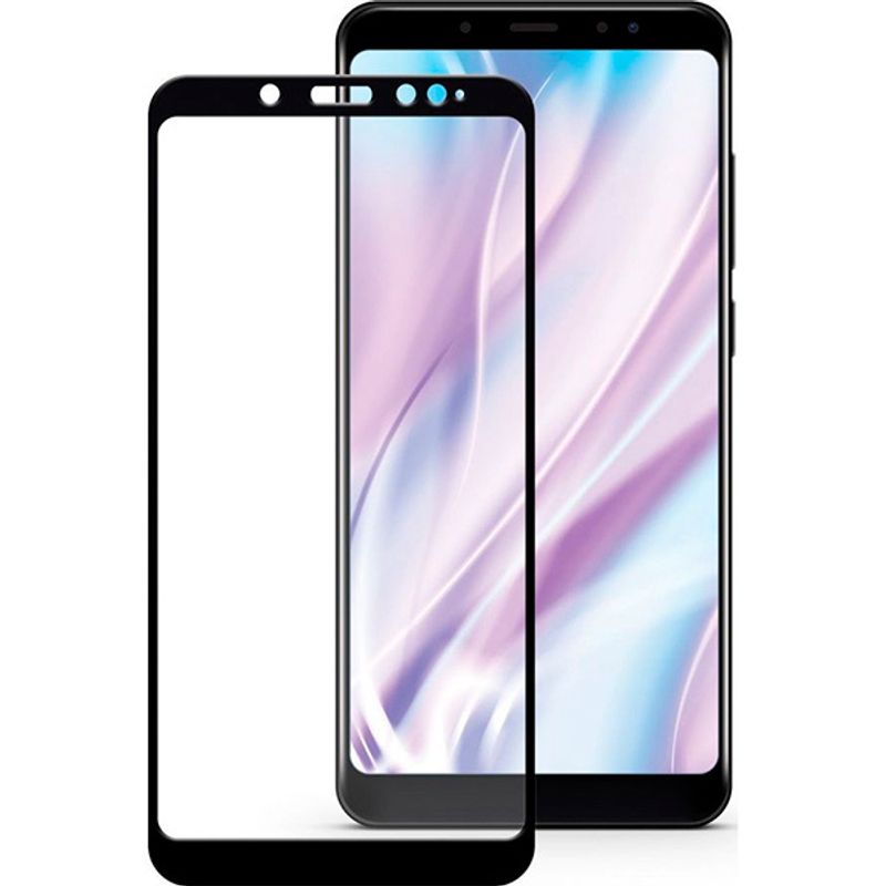 Защитное стекло для Xiaomi Redmi Note 5/ Note 5 Pro черное