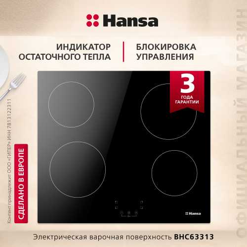 Электрическая панель Hansa BHC63313