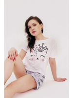 Пижама шорты и футболка В0020