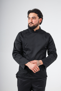 Китель поварской мужской Chef black