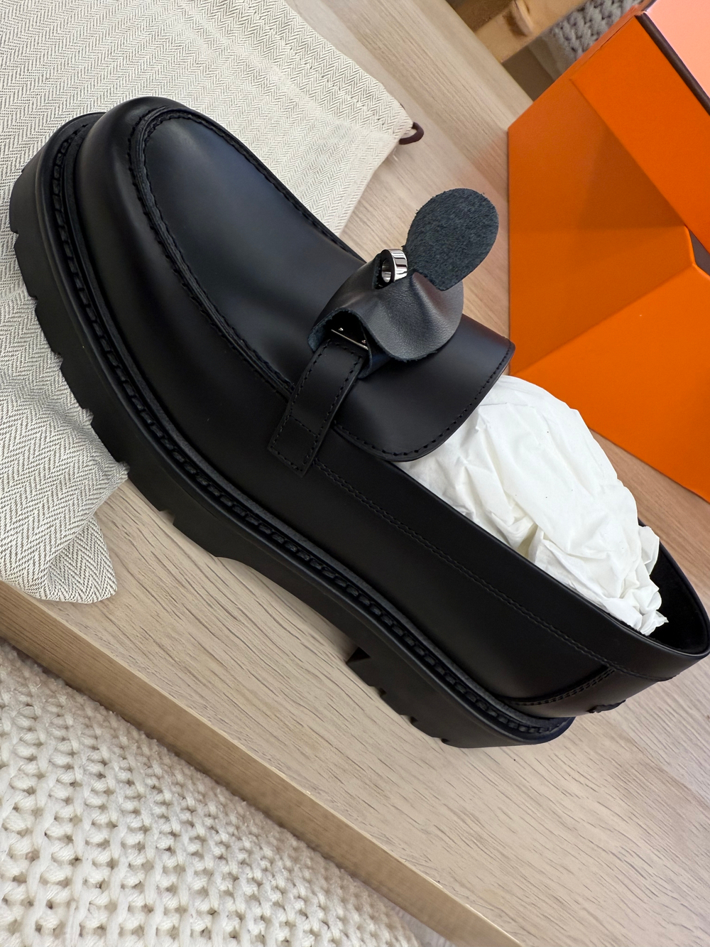 Лоферы Hermes Icone Loafers