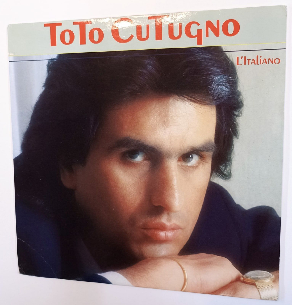 Винтажная виниловая пластинка Toto Cutugno Тото Кутуньо Litaliano (Canada 1987)