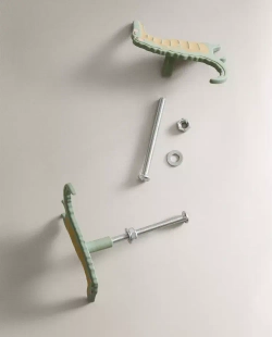 ZARA HOME НАБОР ДЕТСКИХ МЕБЕЛЬНЫХ РУЧЕК (2 ШТ.), ЗЕЛЕНЫЙ