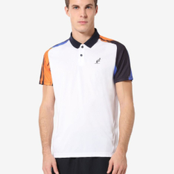 Мужское теннисное поло Australian Ace Blaze Polo Men - White