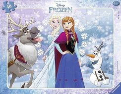 Puzzle DFZ: Anna und Elsa 40 pcs