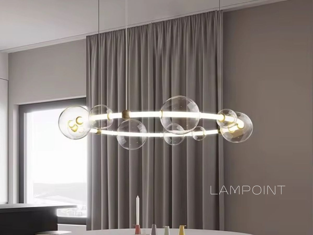Люстра подвесная светильник светодиодный LED для кухни, гостиной, зала и детской