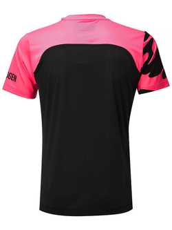 Мужская теннисная футболка Hydrogen Tech Camo Tee - white/fuschia fluo