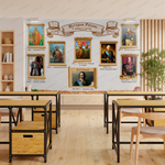 Фотообои для кабинета истории История России в датах и лицах 144