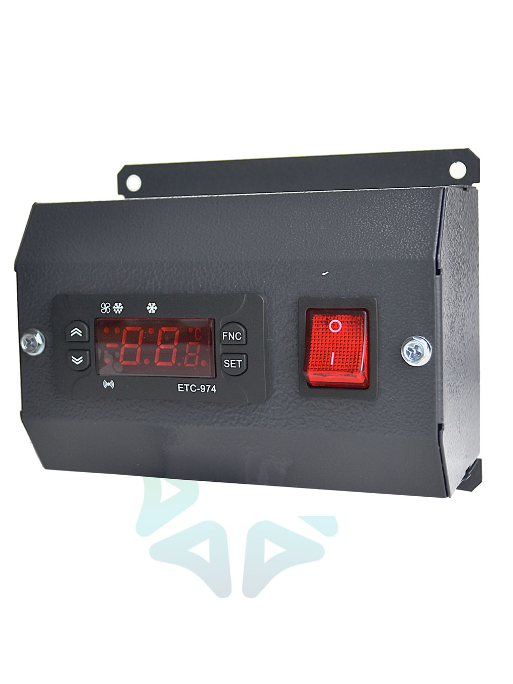 Настенный блок управления холодильным оборудованием в сборе контроллер ETC-974 с блоком и кнопкой