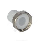 Штуцер PP-R комбинированный белый Дн 32х1 1/4" с накидной гайкой VALFEX 10136032