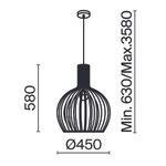 Подвесной светильник Maytoni MOD194PL-01W1