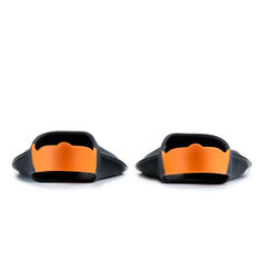 Ласты для бассейна профессиональные TORRES X1, SWF042403BL, р. EU 40-41 (M), черно-оранжевый