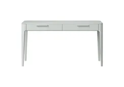 Консоль Type oak 2 ящика ширина 140 см (светло-серый)