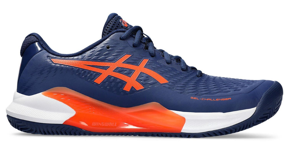 Теннисные кроссовки Asics Gel-Challenger 14 Clay - blue expanse/koi