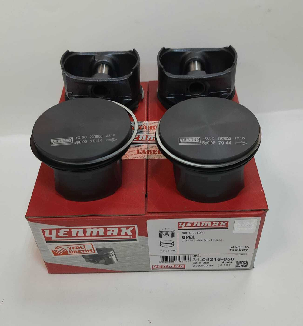 Поршни с кольцами Z16XEP +0.50 Yenmak