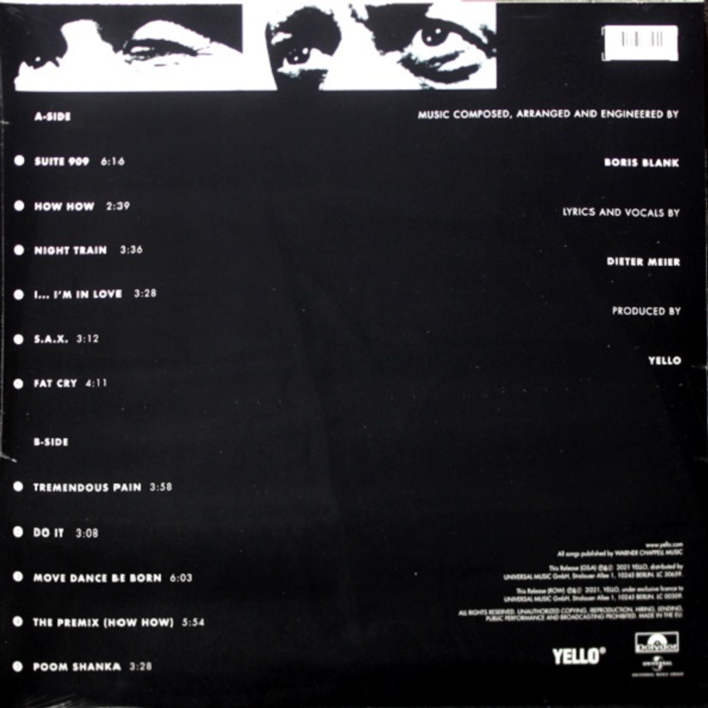 Yello / Zebra (Limited Edition)(LP)