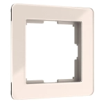 Рамка на 1 пост Acrylic айвори W0012743