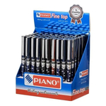 Ручка шариковая, масляная, Piano, 3 цвета чернил, серия "Romb", корпус с рисунком, 50 шт